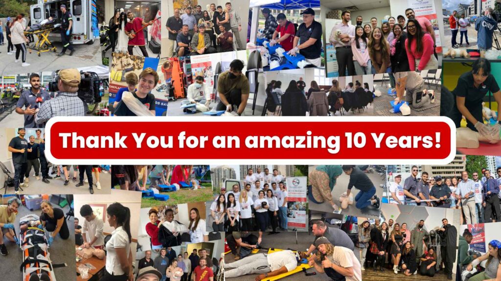 10 years first aid cpr training coast2coast collage