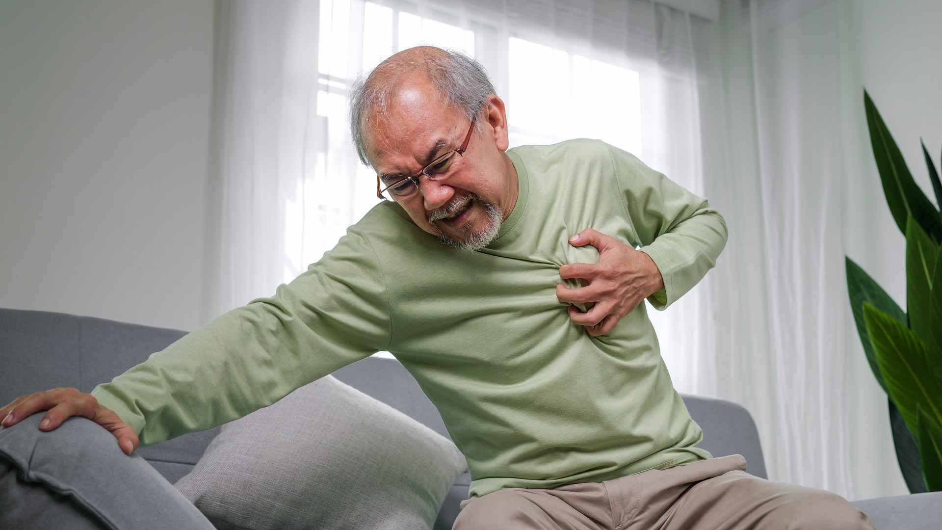 A person experiencing cardiac arrest