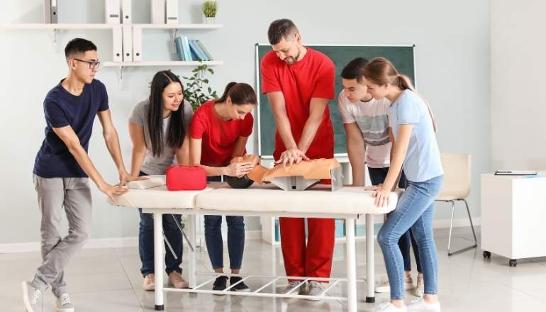 First Aid & CPR training Burnaby jpg