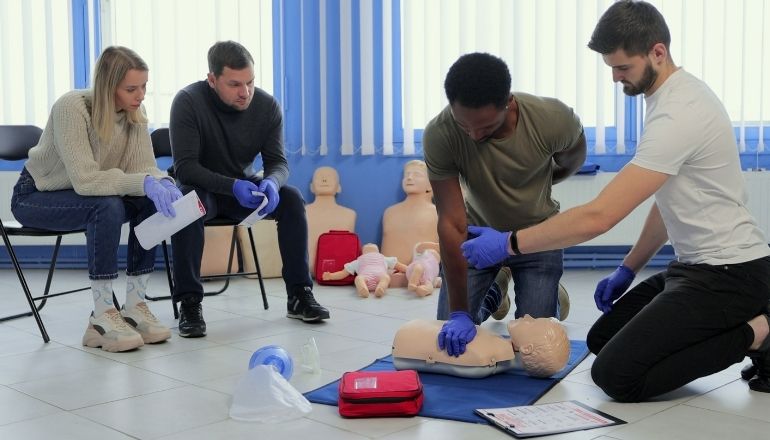 Glendale group first aid CPR training