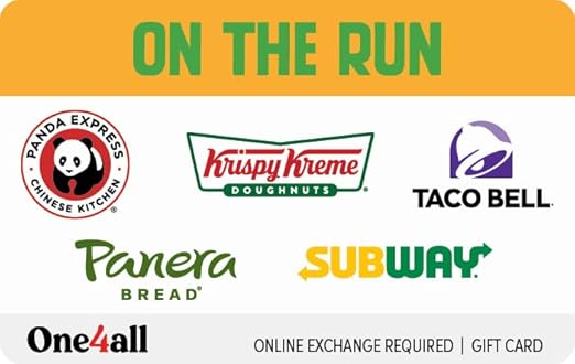on the run gift card loyalty program